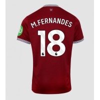 West Ham United Mateus Fernandes #18 Domáci futbalový dres 2025-26 Krátky Rukáv
